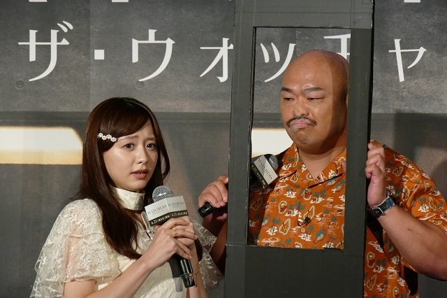 森香澄、初の映画PRイベント 控室に閉じ込められたクロちゃんを“監視（ウォッチ）” - 画像19