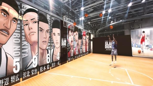 「THE FIRST SLAM DUNK」の熱量を体験できるイベントが開催中 手のひらに「No.1ガード」と記せるコーナーも