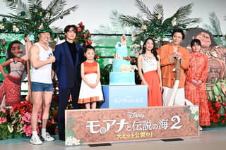 屋比久知奈＆尾上松也「モアナと伝説の海2」大ヒットの感謝を込めて生歌披露「モアナは大切な存在、これからも変わらない」