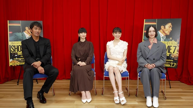 「Perfume」、阿部寛を前に「飛び出てきたみたいです、ヒーローが！」と大喜び