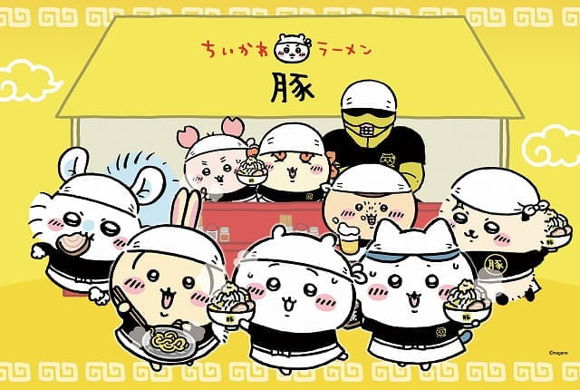 「ちいかわラーメン 豚」5月31日から池袋PARCOに移転オープン 期間限定メニューの冷やし中華が再登場