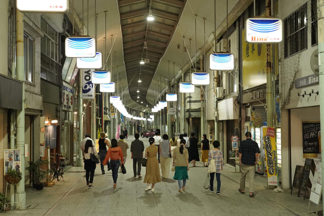 ロケ地写真（尾道本通り商店街）