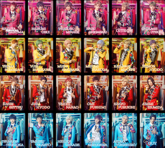 入場特典「トレカ風ビジュアルカード」全24種類の絵柄が公開