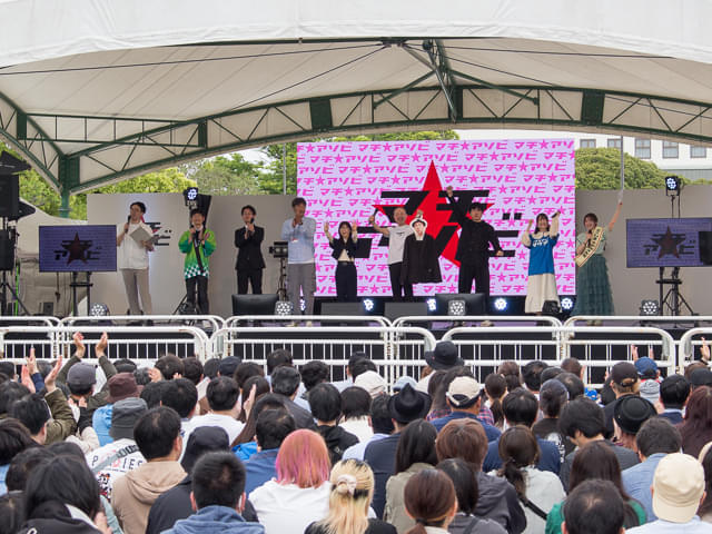 1年半ぶりのマチ★アソビ開幕 屋外サウナ、イベント持続のための有料席など新しい試み