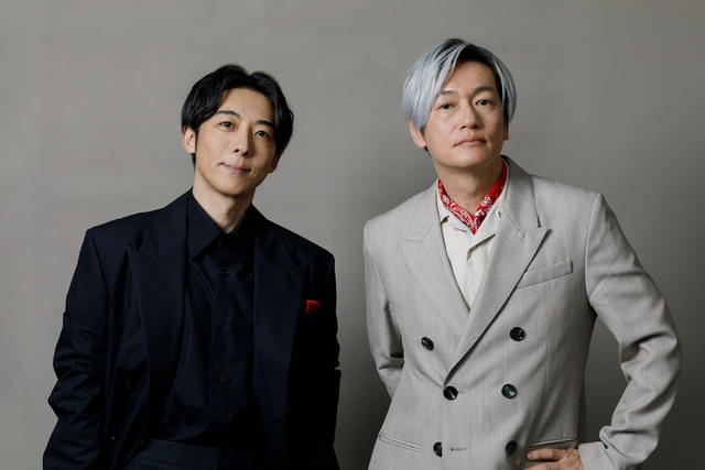 取材に応じた高橋一生(左)と井浦新