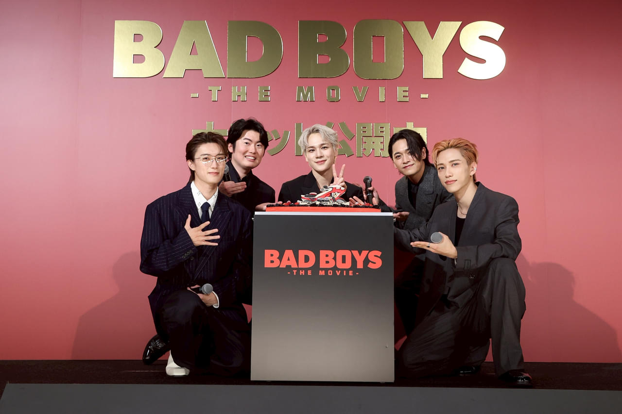 JO1・豆原一成、初主演映画「BADBOYS 」初日にトレーニング愛を語る＆サプライズバースデーに感激