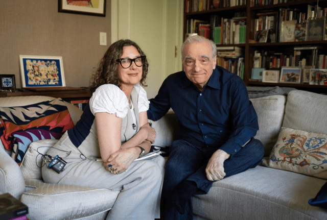 レベッカ・ミラー監督とマーティン・スコセッシ