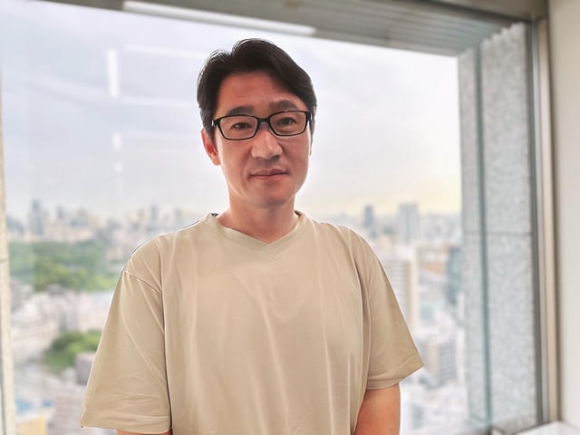 インタビューに応じた金山(キン・サン)氏/筆者撮影