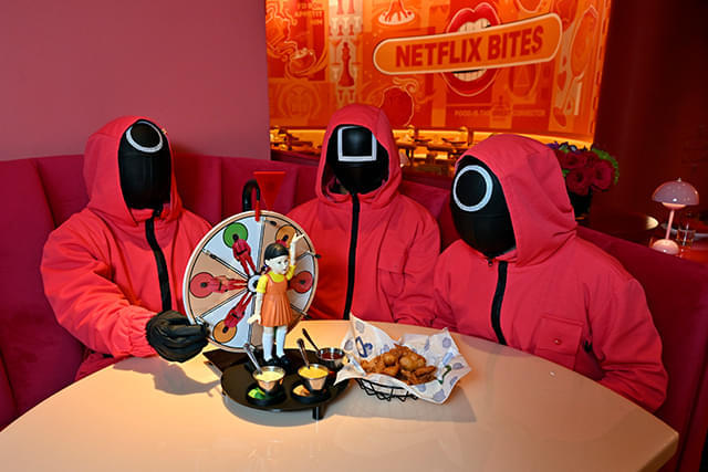 写真はラスベガスのNetflix Bites