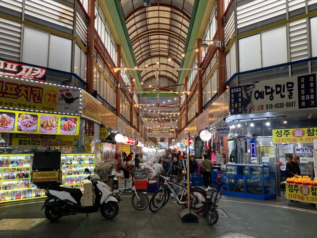 とっても規模の大きい大田中央市場