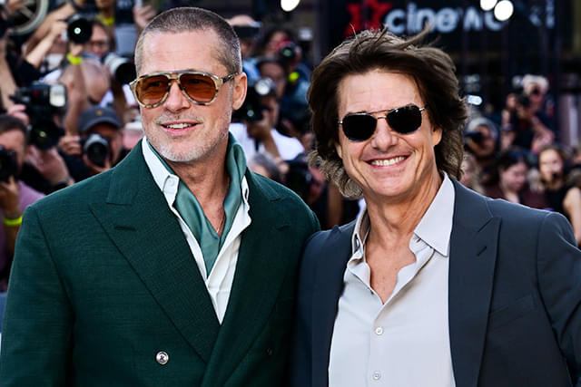 トム・クルーズ＆ブラッド・ピット、31年ぶりに再会！
