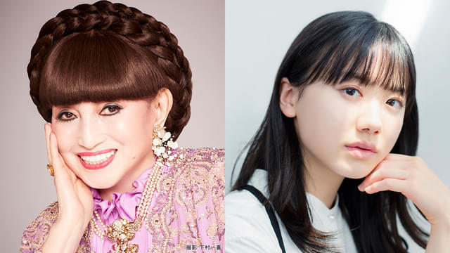 黒柳徹子（左）、芦田愛菜（右）