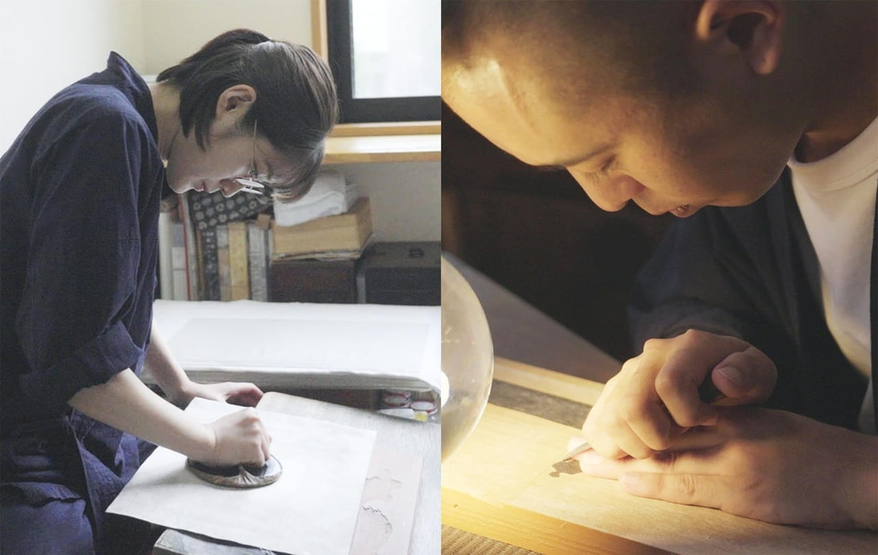 江戸の浮世絵技術を現代まで受け継ぐ「アダチ版画研究所」職人たちを追う「バレンと小刀」公開