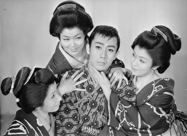 「喧嘩鴛鴦」の市川雷蔵