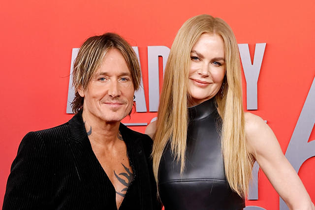 キース・アーバン(左)、ニコール・キッドマン(右)