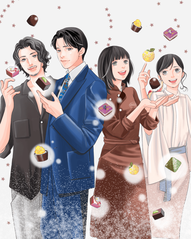神尾葉子氏描き下ろしのスペシャルイラスト