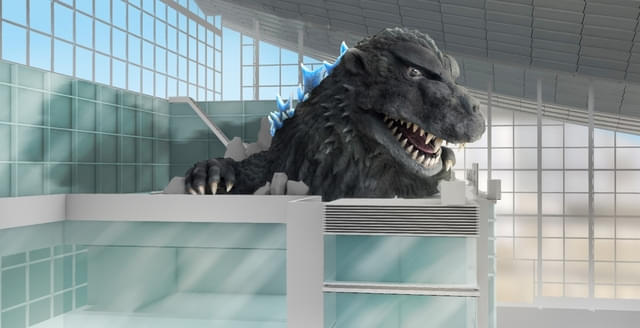 「ゴジラモニュメント」完成イメージパース図3