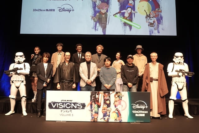 「スター・ウォーズ ビジョンズ」Volume3配信直前!浪川大輔、ファイルーズあい、黒沢ともよが魅力をアピール