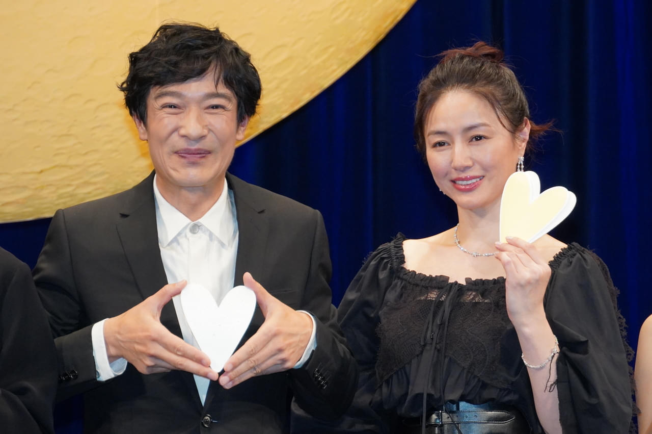 堺雅人&井川遥、「平場の月」で中学生時代を演じた若手2人を絶賛「心が洗われました!」