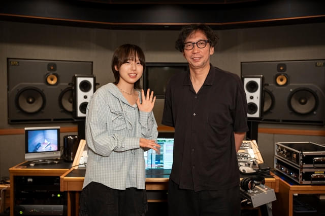 十明(左)、行定勲監督(右)