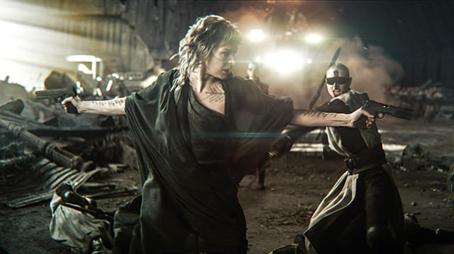 キレキレのアクションを披露!