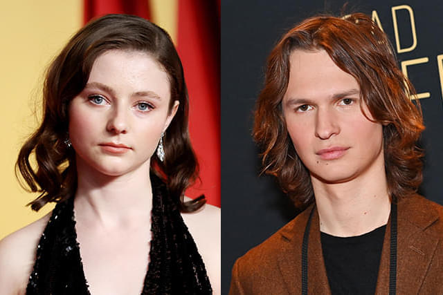 トーマシン・マッケンジー（左）、アンセル・エルゴート（右）