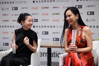 【第38回東京国際映画祭】最優秀女優賞受賞の福地桃子＆河瀨直美が会見 河瀨「樹木希林さんに捧げる」で会場沸かせる