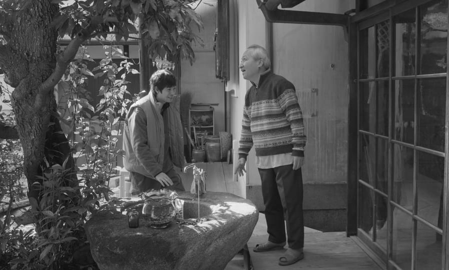 渡辺大知主演、人形浄瑠璃文楽の国宝・桐竹勘十郎が映画初出演 中尾広道監督「道行き」2月13日公開