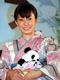 浴衣姿で映画もドラマもしっかりPR「パンダフルライフ」