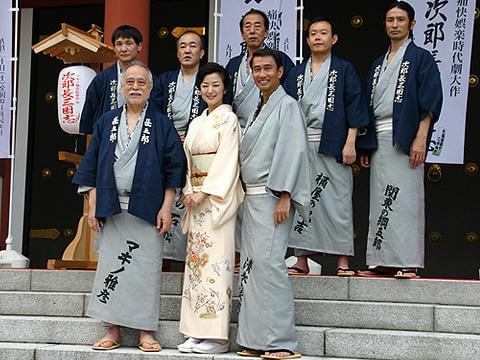 浅草寺に次郎長一家が参上！マキノ雅彦監督作「次郎長三国志」会見