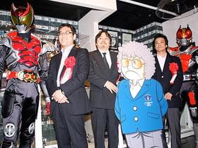 仮面ライダー電王やキバがギネス認定を祝福「サイボーグ009」