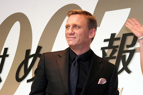 ダニエル・クレイグと新ボンドガールが来日。「007」会見＆ジャパンプレミア
