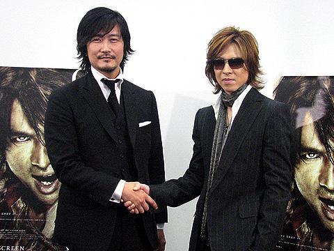 YOSHIKIが親友、紀里谷監督の「GOEMON」に主題歌を提供