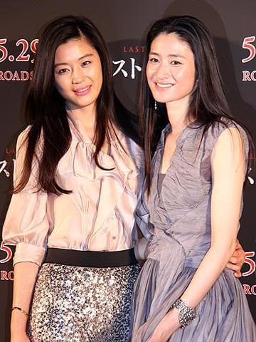 チョン・ジヒョン＆小雪、日韓美女が「ラスト・ブラッド」共演で意気投合