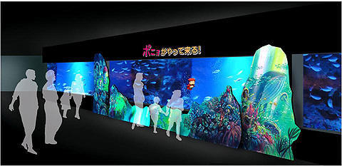 日本各地の水族館に「ポニョ」がやってくる！
