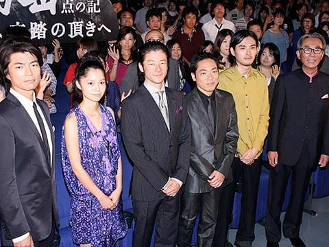 宮崎あおいの一言に、鬼の木村大作監督も感無量。「劔岳 点の記」初日