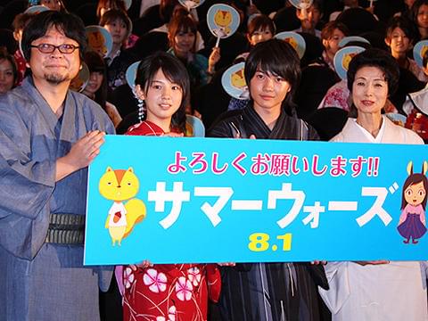 神木隆之介、役作りの参考は「自分」。細田守監督「サマーウォーズ」完成