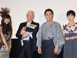全米に先駆けて日本で行われた「HACHI」プレミア「HACHI 約束の犬」