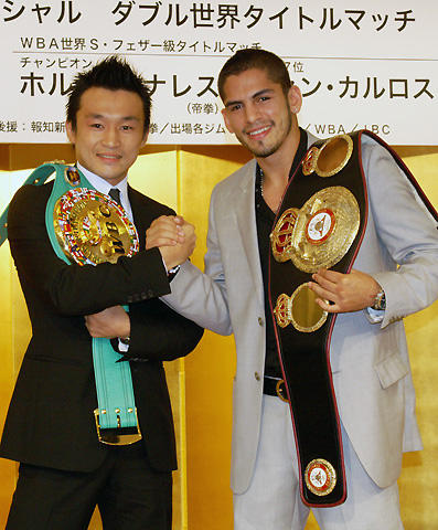 ボクシング世界王者2人がKO勝利を宣言！WOWOWイベント「WOW FES！」