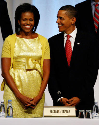 ミシェル・オバマ大統領夫人が「ジェイ・レノ・ショー」に出演