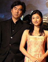 北村龍平監督と菊川怜