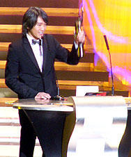 香港電影金像奨の授賞式に、ブルース・リーの娘が登場