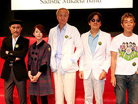 映画ではどんな素顔が見られるのか？ （左より）高橋幸宏、木村カエラ、加藤和彦、高中正義、小原礼