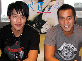 2人とも本当はストレートです （左から）ブライアン・チャン、ジョセフ・チャン