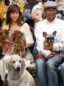 川島なお美「犬を飼うと恋人ができる！」。「犬と私の10の約束」試写会