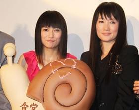 巨大かたつむりチョコにはデコレーションで仕上げ「食堂かたつむり」