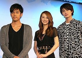 映画にぴったりの主題歌に北川&岡田も感動「瞬 またたき」