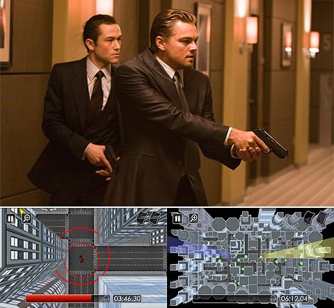 「インセプション」がXperia専用アプリでゲーム化