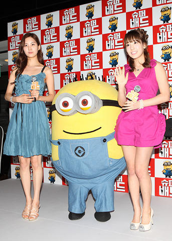 「少女時代」テヨン＆ソヒョン、米3Dアニメの韓国レッドカーペットに登場