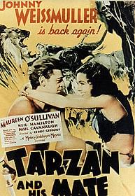 34年の実写版「ターザンの復讐」は ジョニー・ワイズミュラー主演「ターザン」
